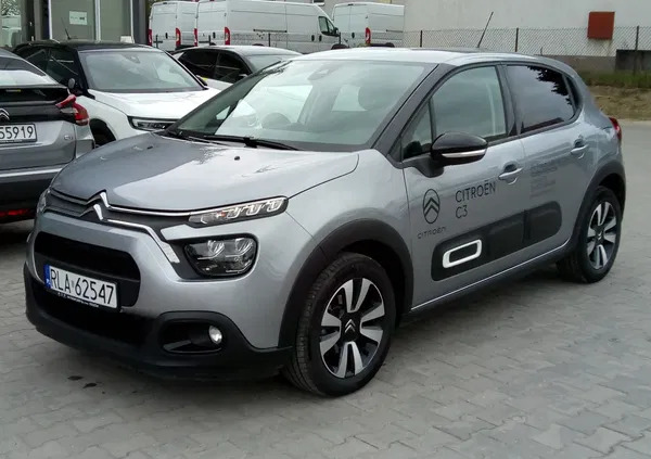 Citroen C3 cena 75900 przebieg: 2000, rok produkcji 2023 z Toszek małe 67